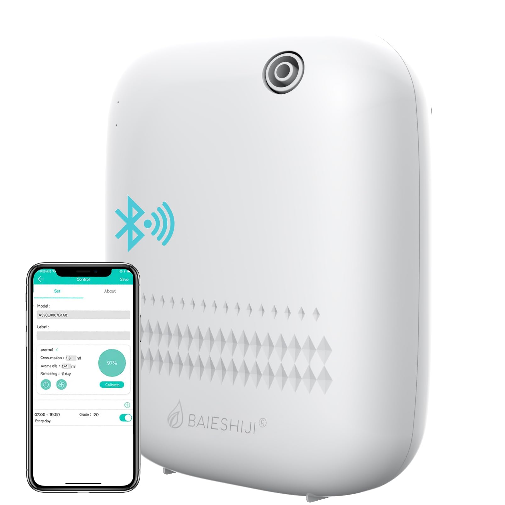 BAIESHIJI Upgraded Scent Diffuser Scent Air Machine